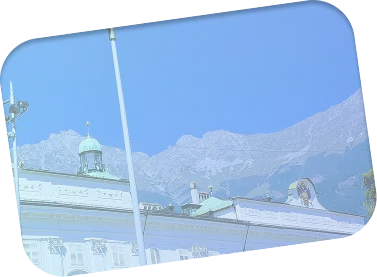 A background of a cityscape